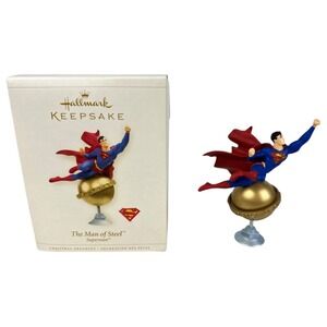 Man of Steel Superman 2006 Hallmark Keepsake Ornament  4" Tall